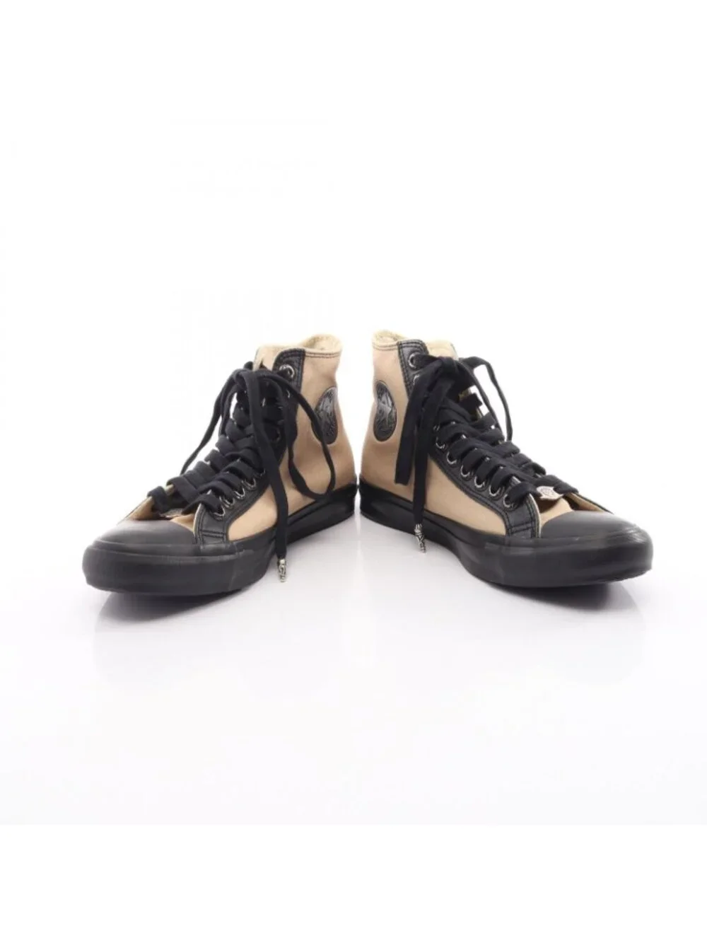 Chrome Hearts Sneakers Converse All Star Canvas Leather